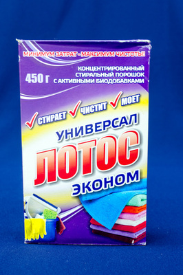 Порошок Лотос универсал 450гр (1-24шт)