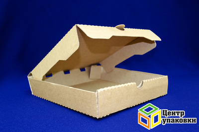 Коробка картонная под пиццу 25-25-50 мгк (1-100шт)